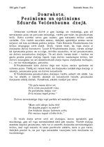 Eseja 'Pesimisms un optimisms Eduarda Veidenbauma dzejā', 1.