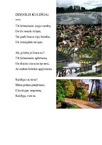 Eseja 'Dzejolis Kuldīgai', 1.