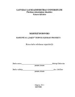 Biznesa plāns 'Kafejnīcas "Zaķis" tehnoloģiskais projekts', 1.