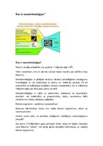 Prezentācija 'Nanotehnoloģijas', 1.