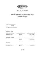Diplomdarbs 'Kredītriska pārvaldīšana Latvijas komercbankās', 1.