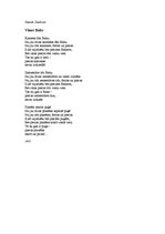 Konspekts 'Imanta Ziedoņa dzejoļa "Viens Bahs" analīze', 1.