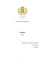 Referāts 'Kolagēnās šķiedras', 1.