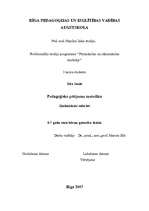 Referāts 'Jūlijs Aleksandrs Students "Vispārīgā paidagoģija"', 1.