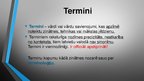 Prezentācija 'Termini un profesionālismi', 2.