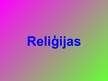 Prezentācija 'Reliģijas', 1.