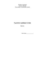 Referāts 'E-paraksta regulējums Latvijā', 1.