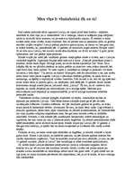 Eseja 'Man viņa ir visskaistākā tik un tā', 1.