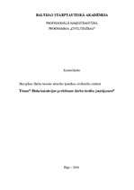 Referāts 'Diskriminācijas problēmas darba tiesību jautājumos', 1.