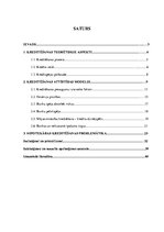 Referāts 'Kreditēšanas problemātika Latvijā', 3.