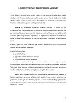 Referāts 'Kreditēšanas problemātika Latvijā', 5.