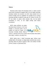 Referāts 'Datubāzu vadības sistēma mySQL', 4.
