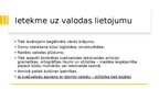 Prezentācija 'Dzīve bilingvālajā vidē - ietekme uz valodas lietojumu', 3.