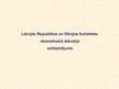 Prezentācija 'Latvijas Republikas un Dānijas Karalistes ekonomiskā stāvokļa salīdzinājums', 1.