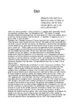 Eseja 'Salvadors Dalī', 1.