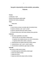 Konspekts 'Integrētā rotaļnodarbība - valodas attīstība, matemātika', 1.