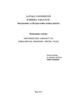 Referāts 'Neintegrējušies imigranti kā apdraudējums eiropeisko vērtību telpai', 1.