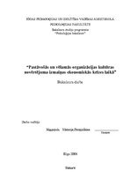 Diplomdarbs 'Organizācijas kultūras izmaiņas ekonomiskās krīzes laikā', 1.