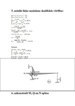 Paraugs 'Statiski nenoteicama rāmja aprēķins ar pārvietojumu metodi', 8.