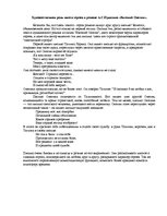 Eseja 'Художественная роль писем героев в романе А.С.Пушкина "Евгений Онегин"', 1.