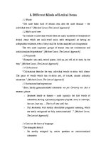 Referāts 'Michael Lewis "Lexical Approach". The Nature of Lexis', 5.