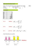Konspekts 'Finanšu matemātikas uzdevums - kāda summa būs klienta kontā?', 1.
