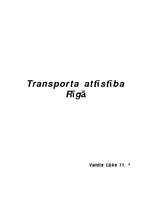 Referāts 'Rīgas transports', 1.