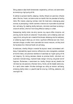 Eseja 'The Importance of a Healthy Lifestyle', 3.