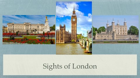 Prezentācija 'Sights of London', 1.