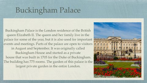 Prezentācija 'Sights of London', 3.