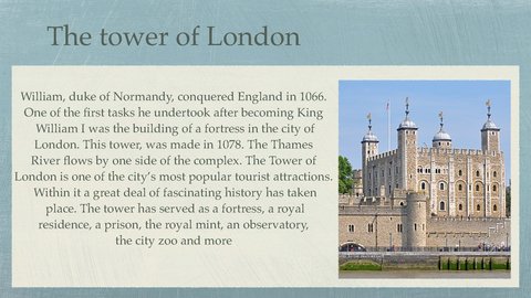 Prezentācija 'Sights of London', 4.