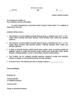 Paraugs 'Rīkojums par energoresursu taupīšanu', 1.