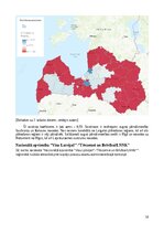 Referāts '14. Saeimas vēlēšanu kandidātu ģeogrāfiskais izvietojums attiecībā pret Latvijas', 18.