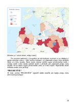Referāts '14. Saeimas vēlēšanu kandidātu ģeogrāfiskais izvietojums attiecībā pret Latvijas', 22.