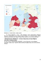 Referāts '14. Saeimas vēlēšanu kandidātu ģeogrāfiskais izvietojums attiecībā pret Latvijas', 25.
