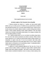 Referāts 'Advokatūra Anglijā un Velsā. Prokuratūra Lietuvas Republikā', 1.