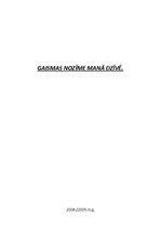 Referāts 'Gaismas nozīme manā dzīvē', 1.