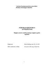 Diplomdarbs 'Pārtikas krāsvielu izvērtējums', 1.