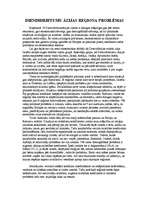 Eseja 'Dienvidrietumu Āzijas reģiona problēmas', 1.