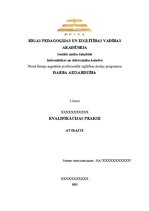 Prakses atskaite 'Darba aizsardzība', 1.