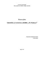 Biznesa plāns 'SIA "Pie Madaras"', 2.