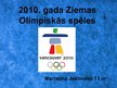 Prezentācija '2010.gada Ziemas Olimpiskās spēles', 1.