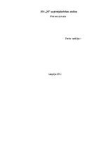 Prakses atskaite 'SIA "M" uzņēmējdarbības analīze', 2.