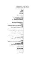Paraugs 'Curriculum Vitae', 1.