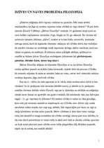 Referāts 'Dzīves un nāves problēma filosofijā', 1.