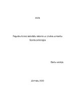 Referāts 'Regulāru fizisko aktivitāšu ietekme uz cilvēka uzmanību', 1.
