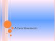 Prezentācija 'Advertisement and Communication', 1.