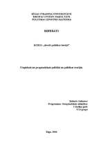 Referāts 'Utopiskais un pragmatiskais politikā un politikas teorijās', 1.