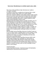 Eseja 'Satversme. Ko nedrīkst mainīt mūsu valstī', 1.