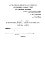 Referāts 'Narkotiku un alkohola lietošana Nigērijas un Latvijas laukos', 1.